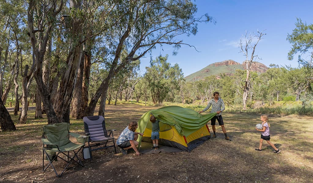 Camp Blackman in Warrumbungle National Park