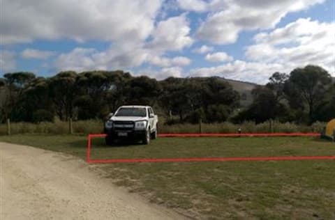 Unpowered site at Johanna Beach Campground