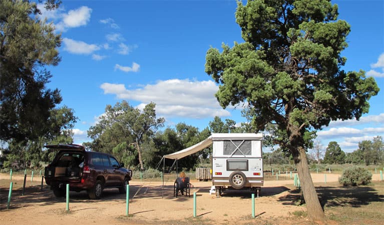 Main Campground in Mungo National Park
