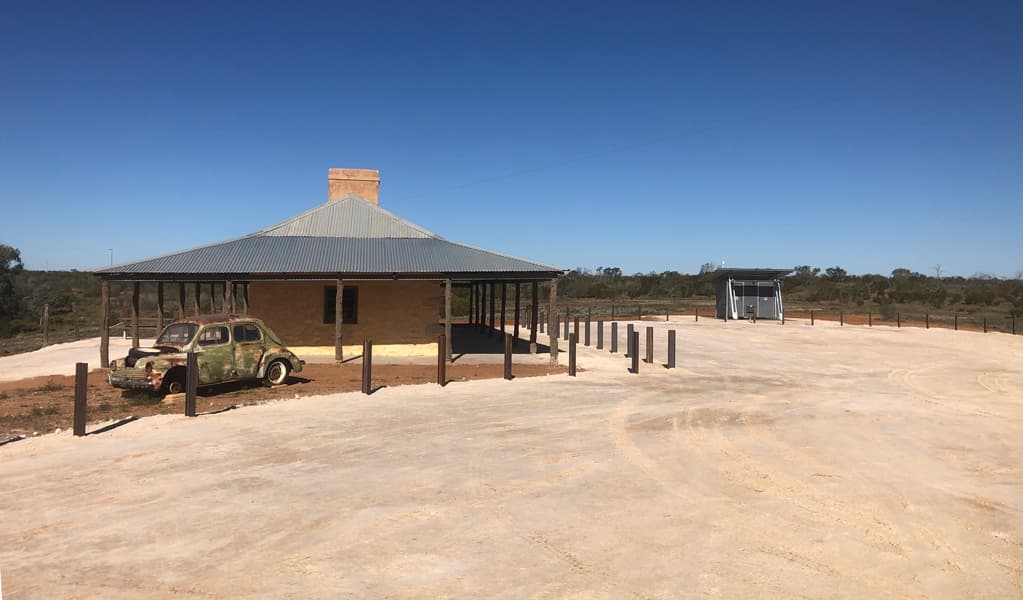Teilta Homestead Corona Outstation at Teilta campground and picnic area. Photo © DPE
