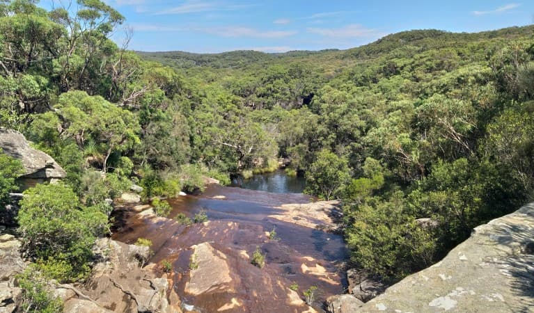 Kingfisher Pool in Heathcote National Park. Photo: Jodie McGill © DPIE