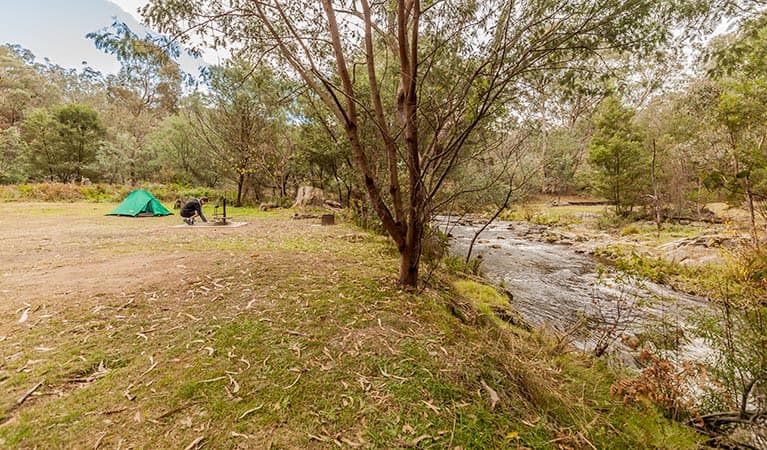 Pinch River β Moyangul campground, Kosciuszko National Park. Photo: Murray Vanderveer Β© DPIE