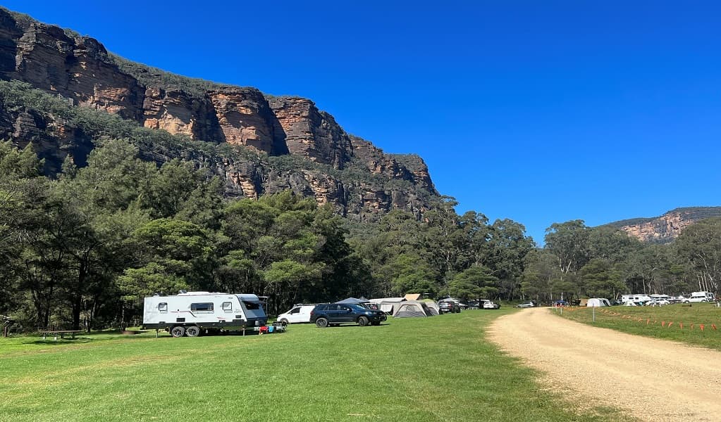 Coorongooba campground. Credit: Adam Bryce © DPE