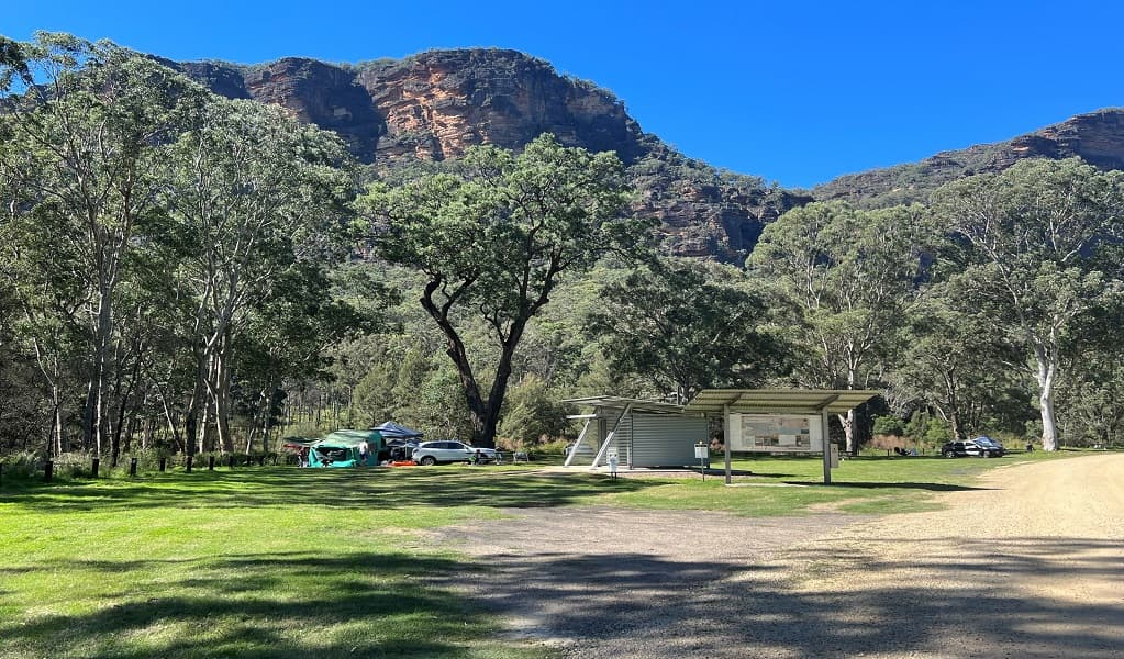 Coorongooba campground. Credit: Adam Bryce © DPE