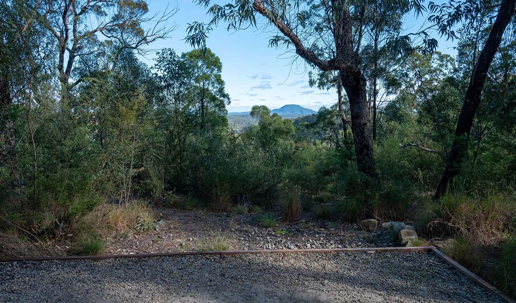 The view from Finchley campground in Yengo National Park. Credit: Allan Chawner © DCCEEW